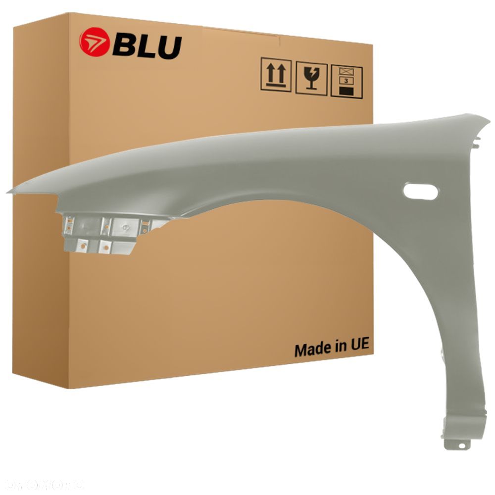 BLU Błotnik SEAT TOLEDO II 2 LS7N Lewy Srebrny 1999-2004 przód ocynk GrauArtico - 1
