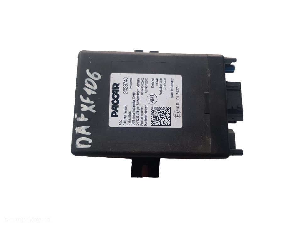 STEROWNIK KOMPUTER PCC 2028740 PACCAR DAF XF 106 EURO 6 - 1