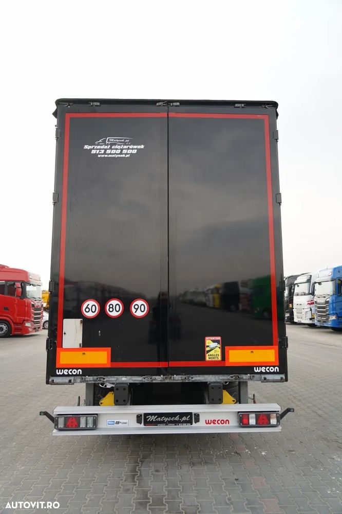 Wecon REMORCA - 7,7 M / TANDEM / MOBILĂ / SAF / 2023 - 11