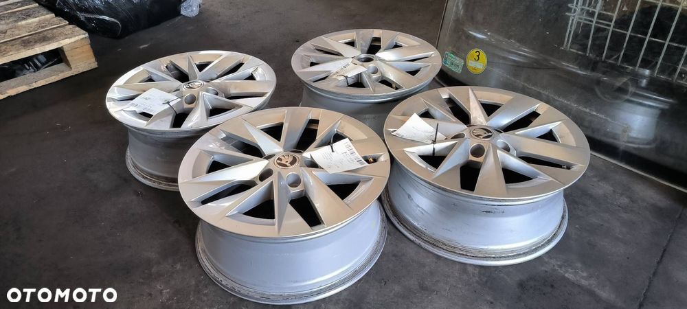 ALUFELGI KOMPLET SKODA OCTAVIA IV 17 CALI - 4