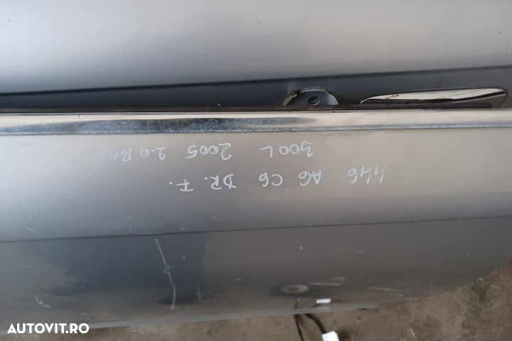 Broasca usa fata dreapta Audi A6 4F/C6 [2004 - 2008] Sedan 2.0 TDI MT - 1