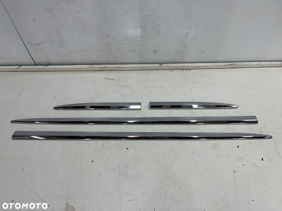Listwa Toyota RAV4 IV 13-19r. KOMPLET chromowanych listew na drzwi oryginalne NOWE pz49u-x0491-zb - 1
