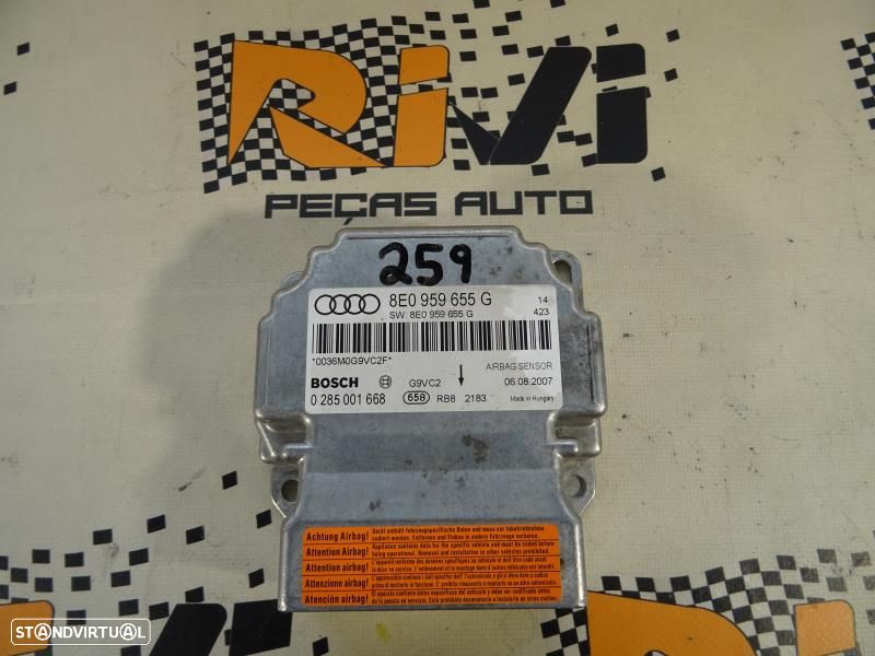 Centralina De Airbags Audi A4 Avant (8Ed, B7)  8E0959655g / 0285001668 - 1