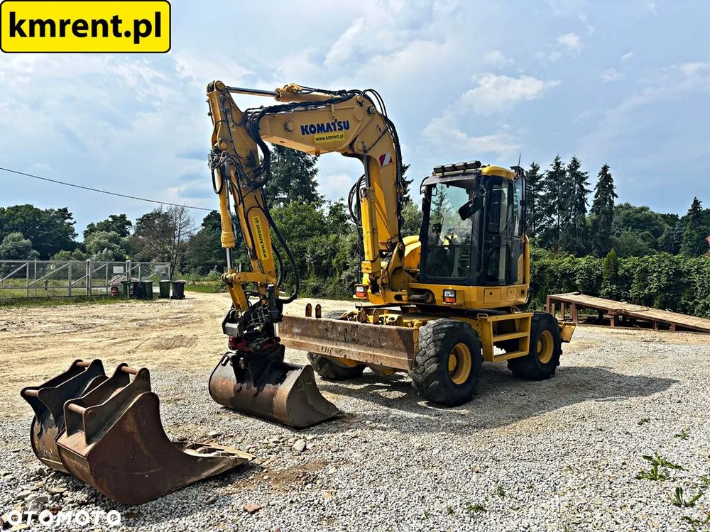 Komatsu PW 118 MR-8 KOPARKA KOŁOWA ROTOTILT 2017R | LIEBHERR A 309, TEREX 42, CAT, HITACHI ZX 140, VOLVO EW 140, 160 - 12