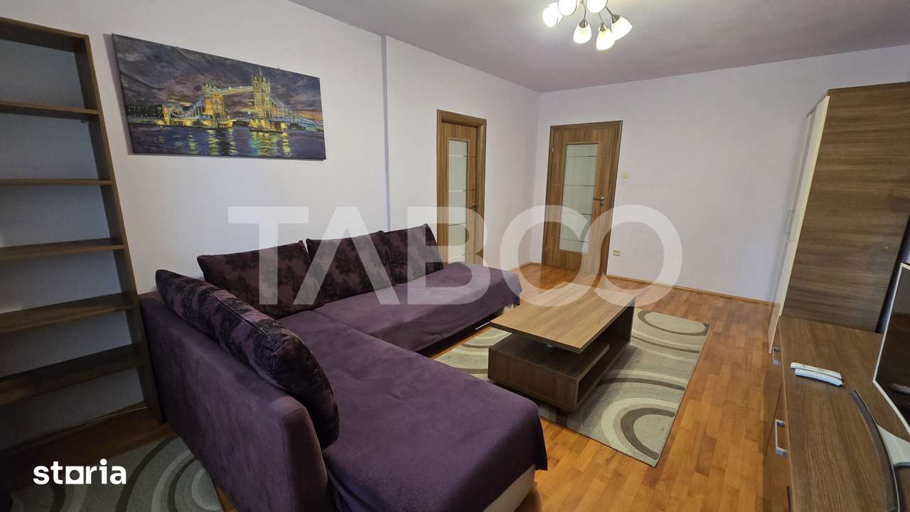 Apartament de vanzare 2 camere 60mp bloc cu lift in zona Garii Sibiu — fotografia 1