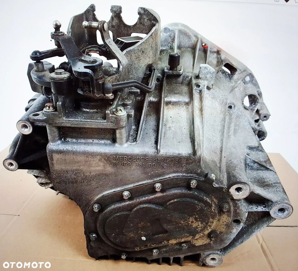 MERCEDES B-KLASA W245 A-KLASA W169 SKRZYNIA BIEGÓW MANUAL 5 BIEGÓW START STOP 150 170 200 BENZYNA A1693600012 2010 ROK - 1