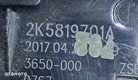 vw caddy 2k5 15-21 kratka nawiewu deski konsoli lewa oryg 2k5819701a - 2