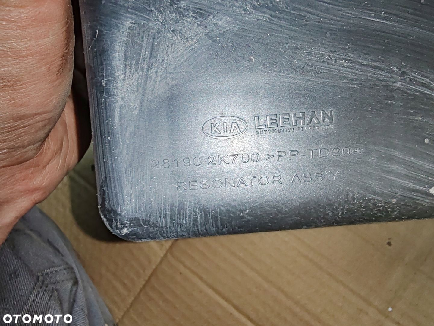 Obudowa filtra powietrza rezonator łapacz komplet 1.6 CRDI Kia SOUL 08-13 - 6