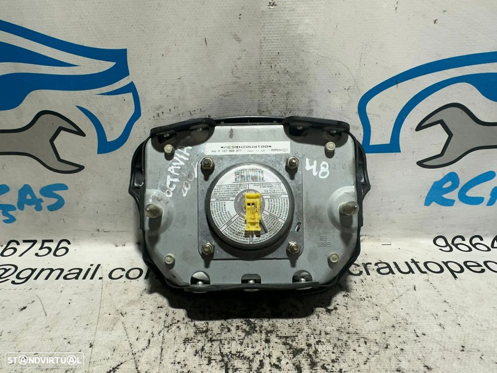 .Airbag Volante Guiador Original Skoda 1U0880201A 1996 - 2010 - 3