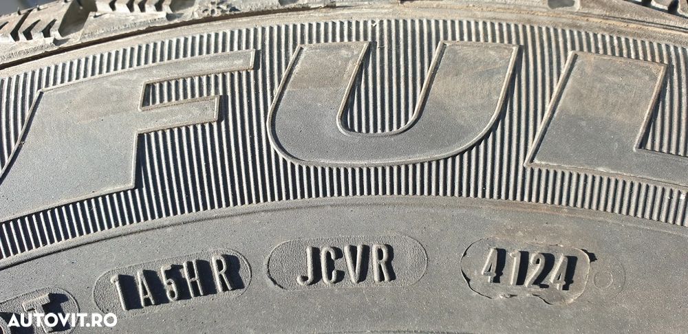 JANTE+ANVELOPE  5X100  175 70  14  FULDA M+S DOT 2024 - 4