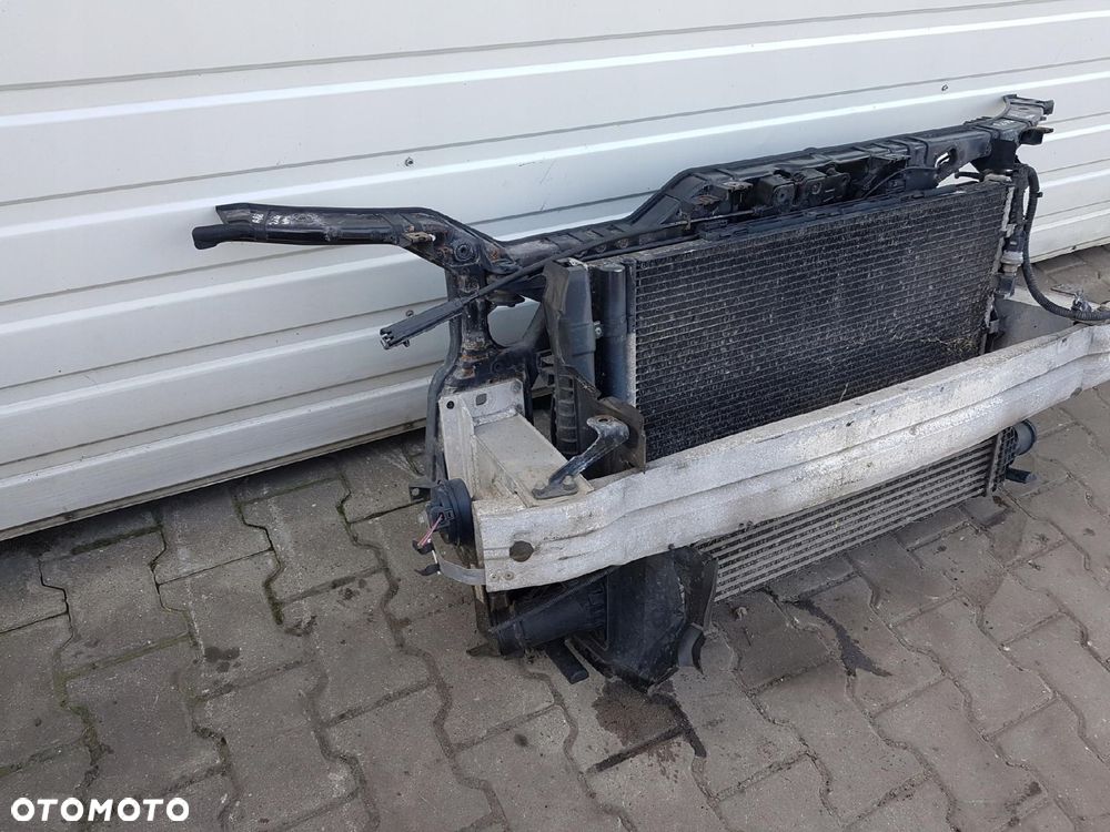 AUDI A4 B8 08-11r 2.0 TDI PAS PRZEDNI CHŁODNICE WENTYLATORY MANUAL - 5