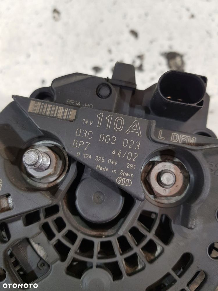 alternator 03c903023 vw fox polo audi seat ibiza 6l 1.4 fsi - 8
