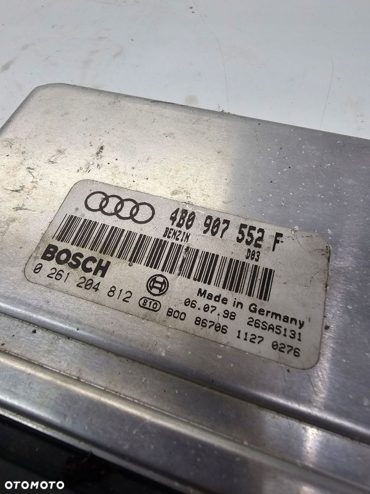 KOMPUTER STEROWNIK SILNIKA AUDI A6 C5 1.8 4B0907552F - 3