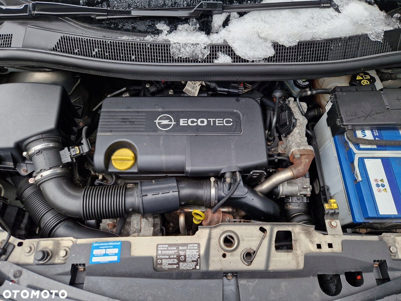OPEL MERIVA B II ASTRA J IV MOKKA SILNIK KOMPLETNY 1.7 CDTI A17DTS - 1