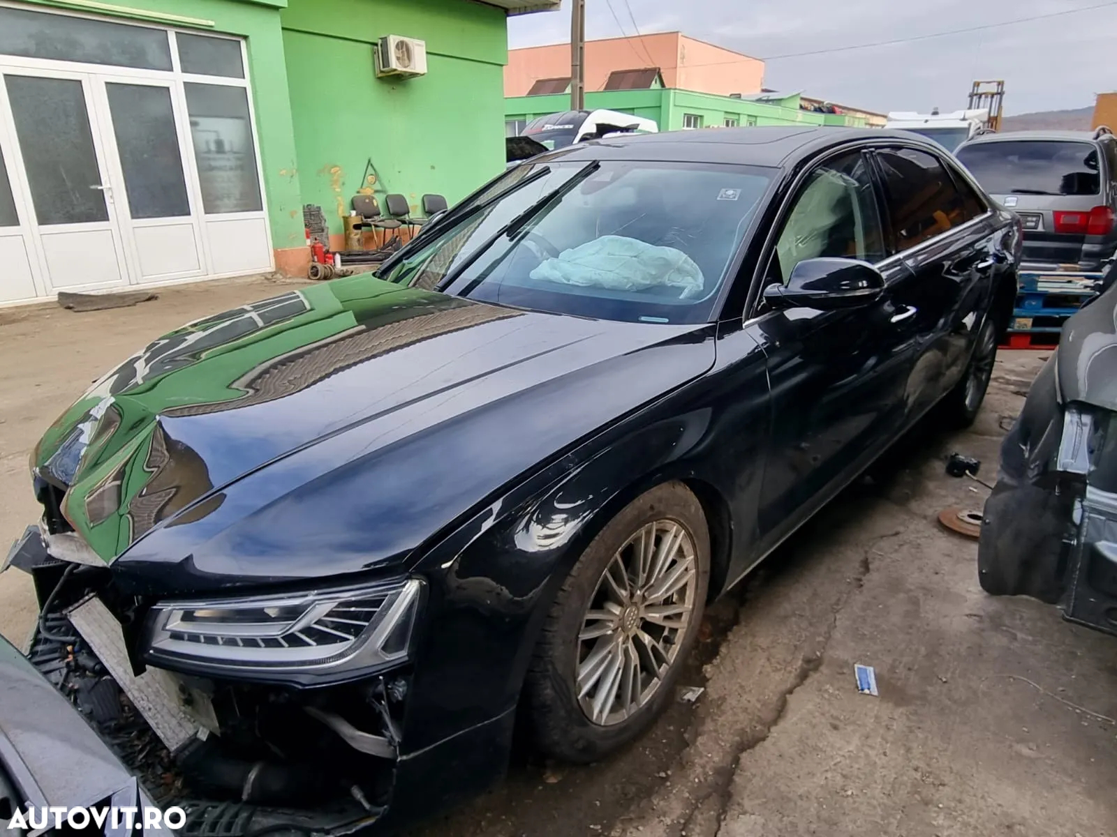alternator electromotor  usa portiera stanga dreapta fata spate stop tripla haion portbagaj bara spate Compresor Panou comanda AC clima Calorifer radiator caldura Audi A8 4H facelift, an 2016, motor 3.0 tdi cod CTBD, 263cp, cutie de viteze automata 4x4 cod NWJ - 2