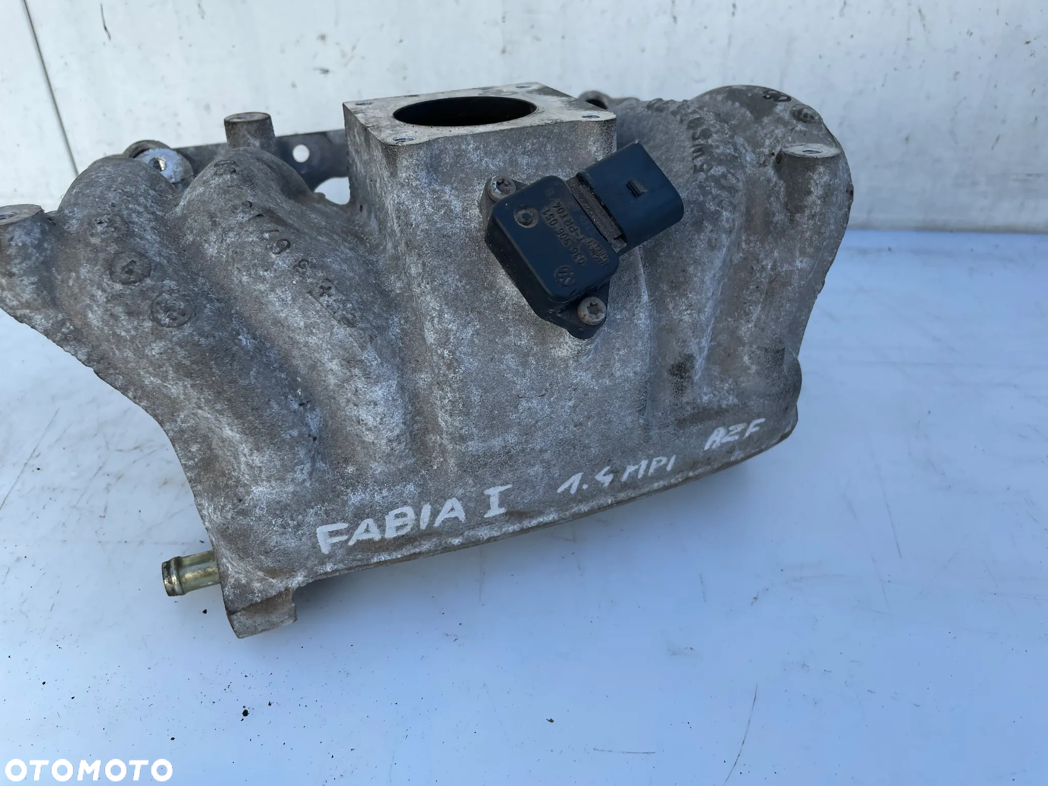 Kolektor ssący Skoda Fabia I 1.4 MPI 047129743S - 5