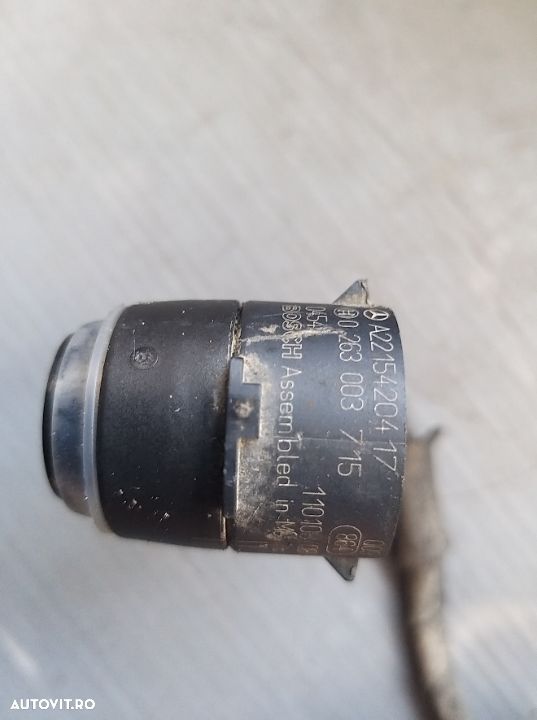 Senzor parcare bara spate mercedes ml w164 c-class w204 e-class w211 sl r230 slk r171 a2215420417 - 2