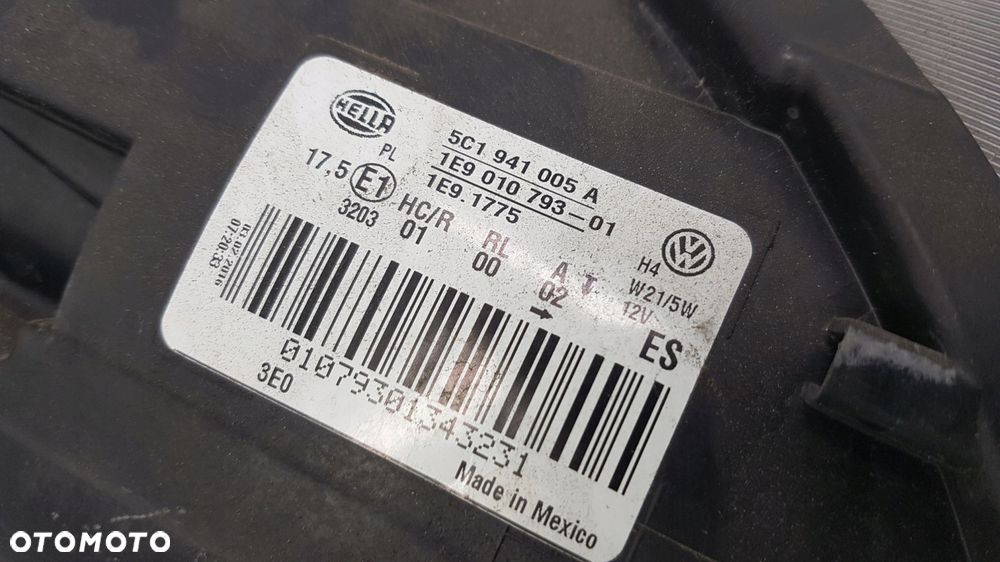 vw new beetle lampa lewy przód eu - 11