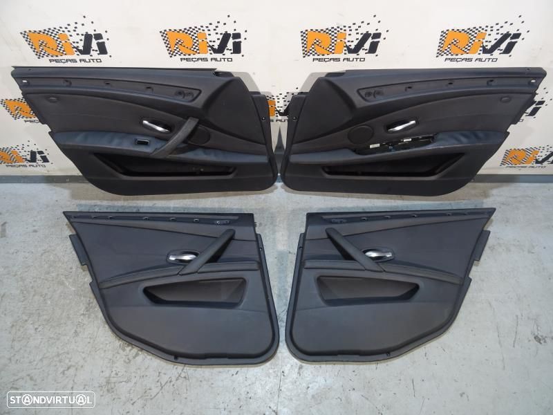 Conjunto De Bancos Bmw 5 Touring (E61)  Bancos Bmw E61 Pack M Em Pele - 8