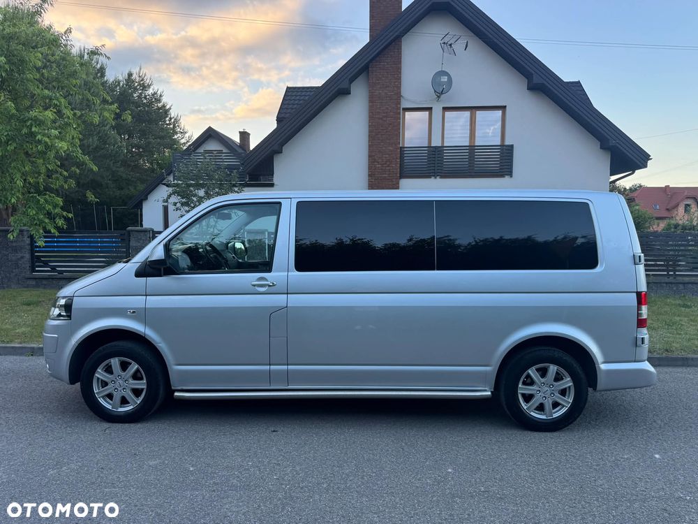 Volkswagen TRANSPORTER T5 L2H1 LIFT DŁUGI Klima Navi Dubel Kabina Brygadówka Pdc Rury Hak Serwis - 9