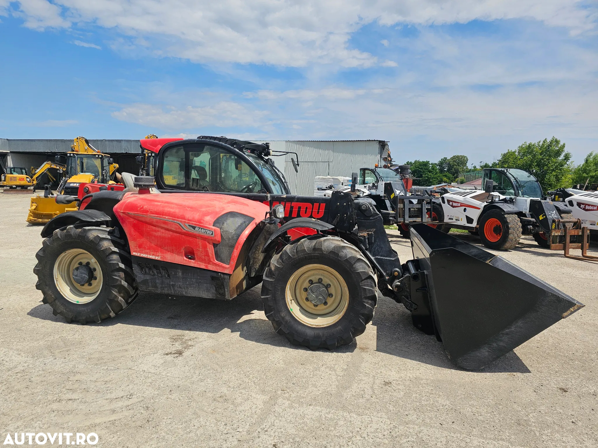 Manitou MLT 740-140V+ clima 140hp incarcator telescopic - 4