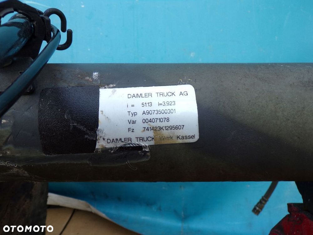 SPRINTER 907 906 17- MOST TYLNY DYFER 51:13 A9073500301 NOWY - 10