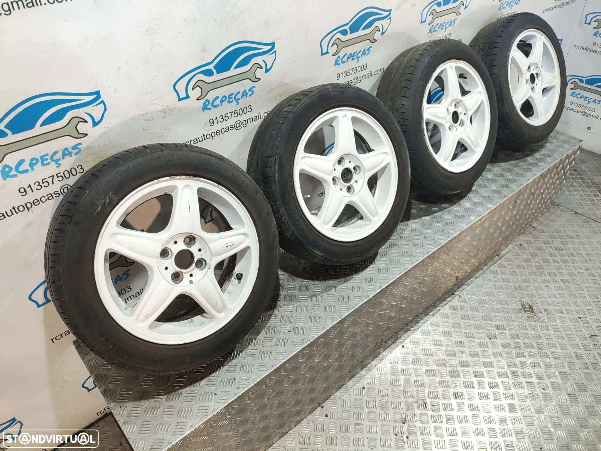Conjunto Jantes 16 Originais Mini 6.5J ET48 4x100 6769410 6769409 - 4