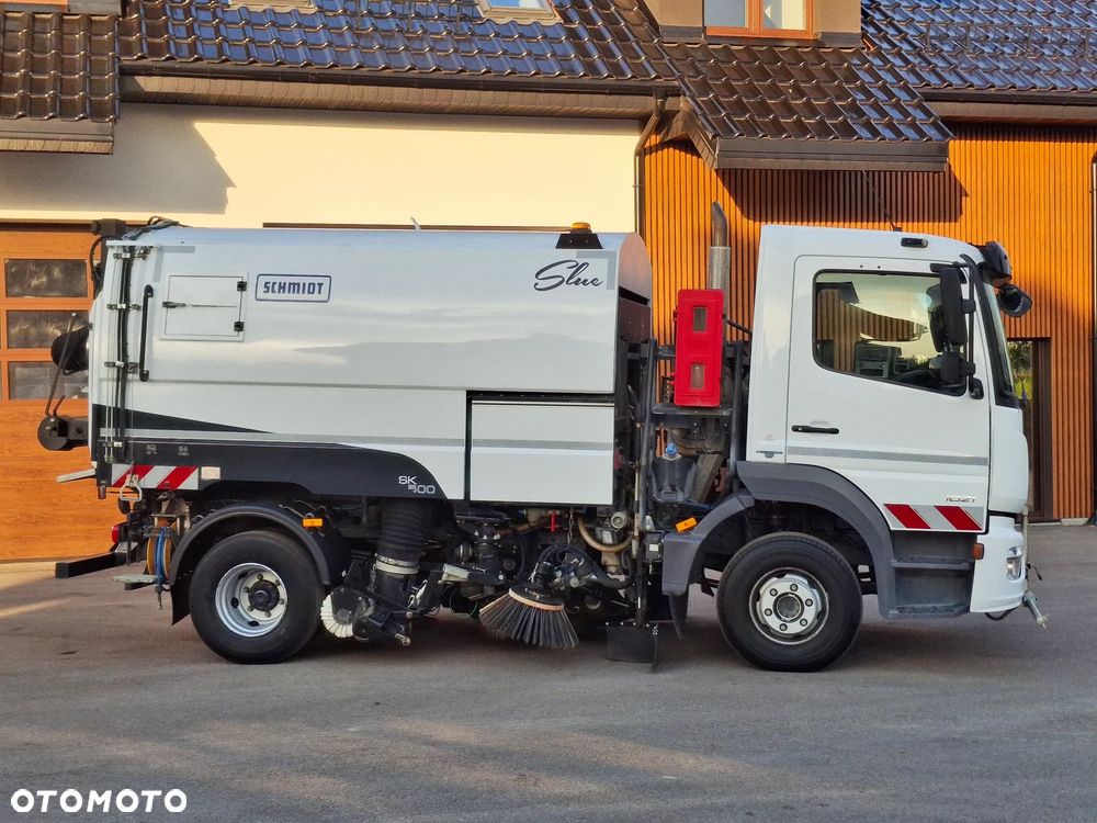 Mercedes-Benz Atego 1021 Zamiatarka Schmidt SK500 Napęd Hydrostatyczny Listwa Wysokiego Ciśnienia Karcher Szczotki Lewa Oraz Prawa Strona 3600 Mth Zamiatarka Uliczna - 9