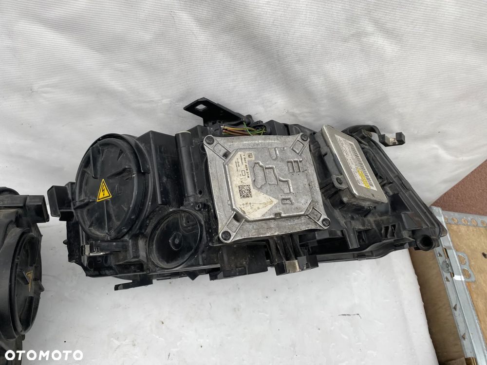 lampy audi a4 b8 bi xenon led nieskrętne komplet eu całe - 7