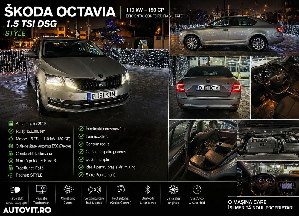 Skoda Octavia 1.5 TSI DSG MHEV Style - 1