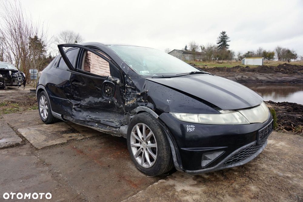 HONDA CIVIC VIII 5D HB 2006 B92P 2.2 I-CTDI N22A2 140KM PPG6 CZARNY na części - 7