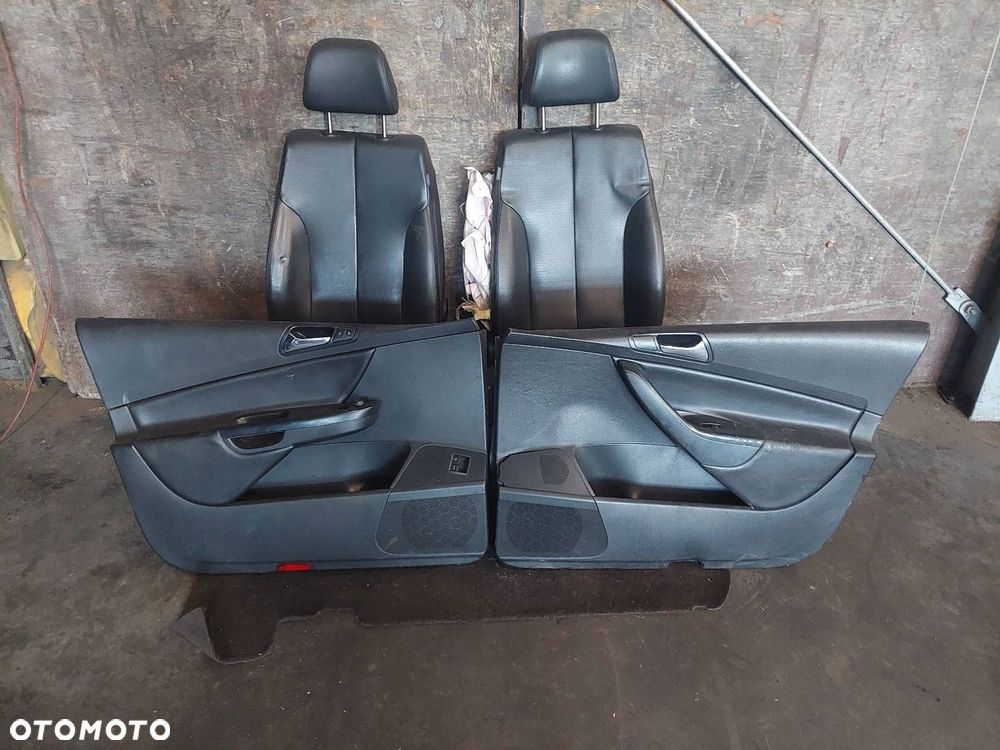 FOTELE KOMPLET LEWY PRAWY KANAPA TYŁ BOCZKI VOLKSWAGEN PASSAT B6 KOMBI - 8