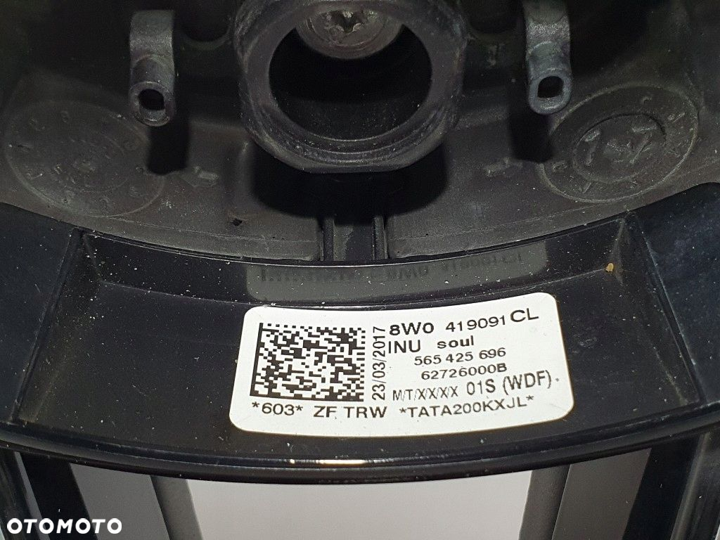 AUDI A4 B9 8W 2017r LIFT KIEROWNICA SKÓRA MULTIFUNKCJA DSG ŁOPATKI AIRBAG - 5