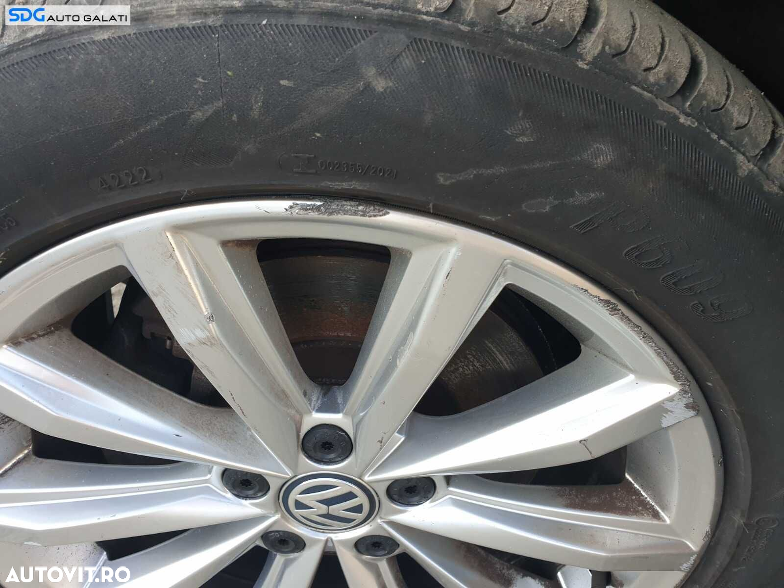 Set 4 Jante Roti Aliaj 215 55 17 R17 Helsinki 5x112 Volkswagen Passat B7 2010 - 2015 [C3931] - 6