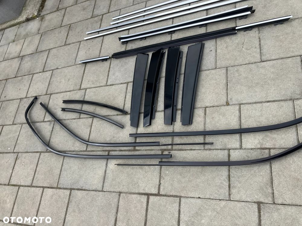 LISTWY BMW E38 LONG HIGHGLOSS POŁYSK RARYTAS ZESTAW - 16