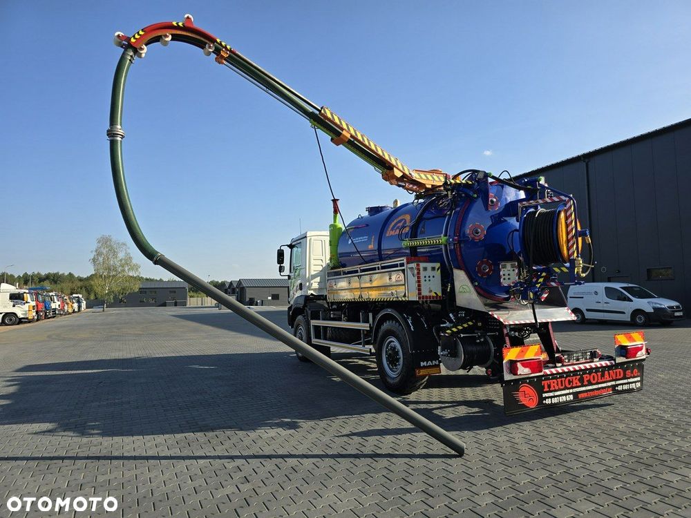 MAN 4x4 WUKO GAMON PW8  do zbierania odpadów płynnych separatorów - 35