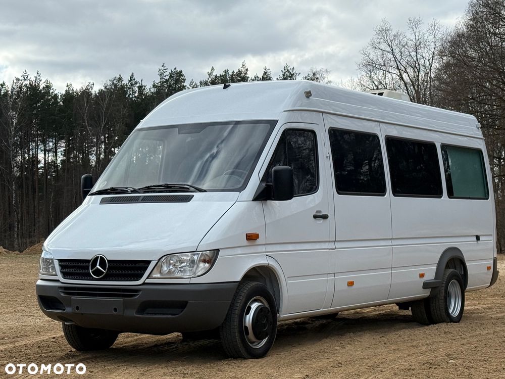 Mercedes-Benz Sprinter 416 Maxi 104 tys przebiegu Perfekcyjny Stan Webasto Klima Automat - 1