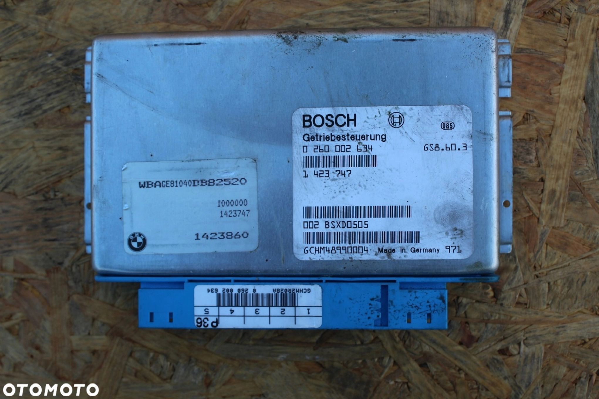 Komputer sterownik skrzyni automatyczne BMW e38 740d m67 0260002634 1423747 - 1