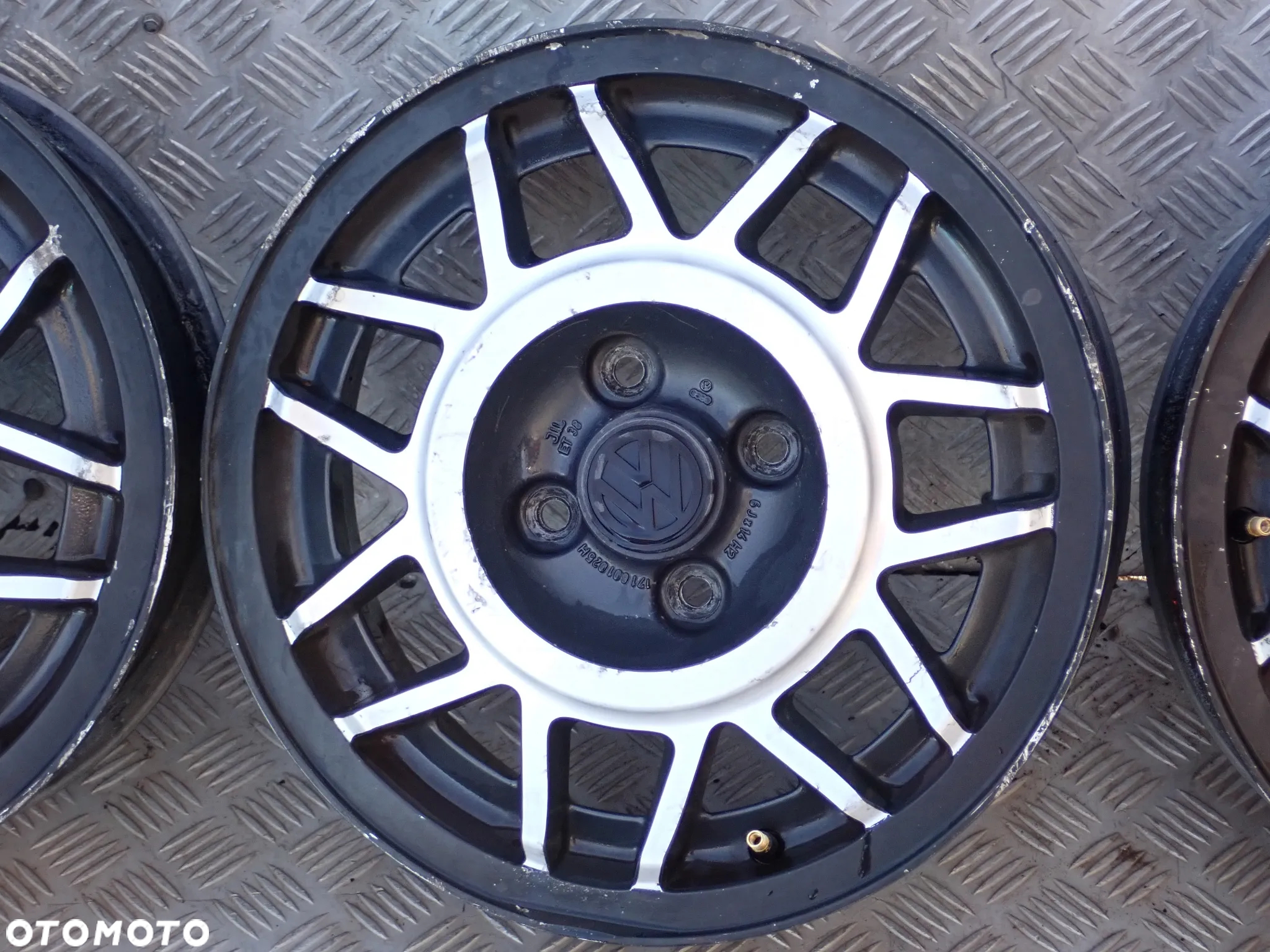 FELGI ALUMINIOWE VW GOLF SCIROCCO 6JX14  ET 38  4X100  PIASTA 57,1  171601025H - 6