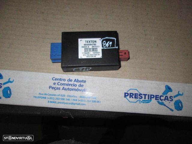 Modulo 9644364780 CITROEN C5 2001 ALARME - 1