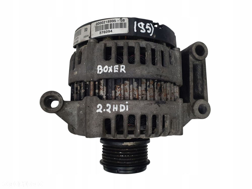 ALTERNATOR PEUGEOT BOXER 2.2 HDI BOSCH 0000218995-08 - 2