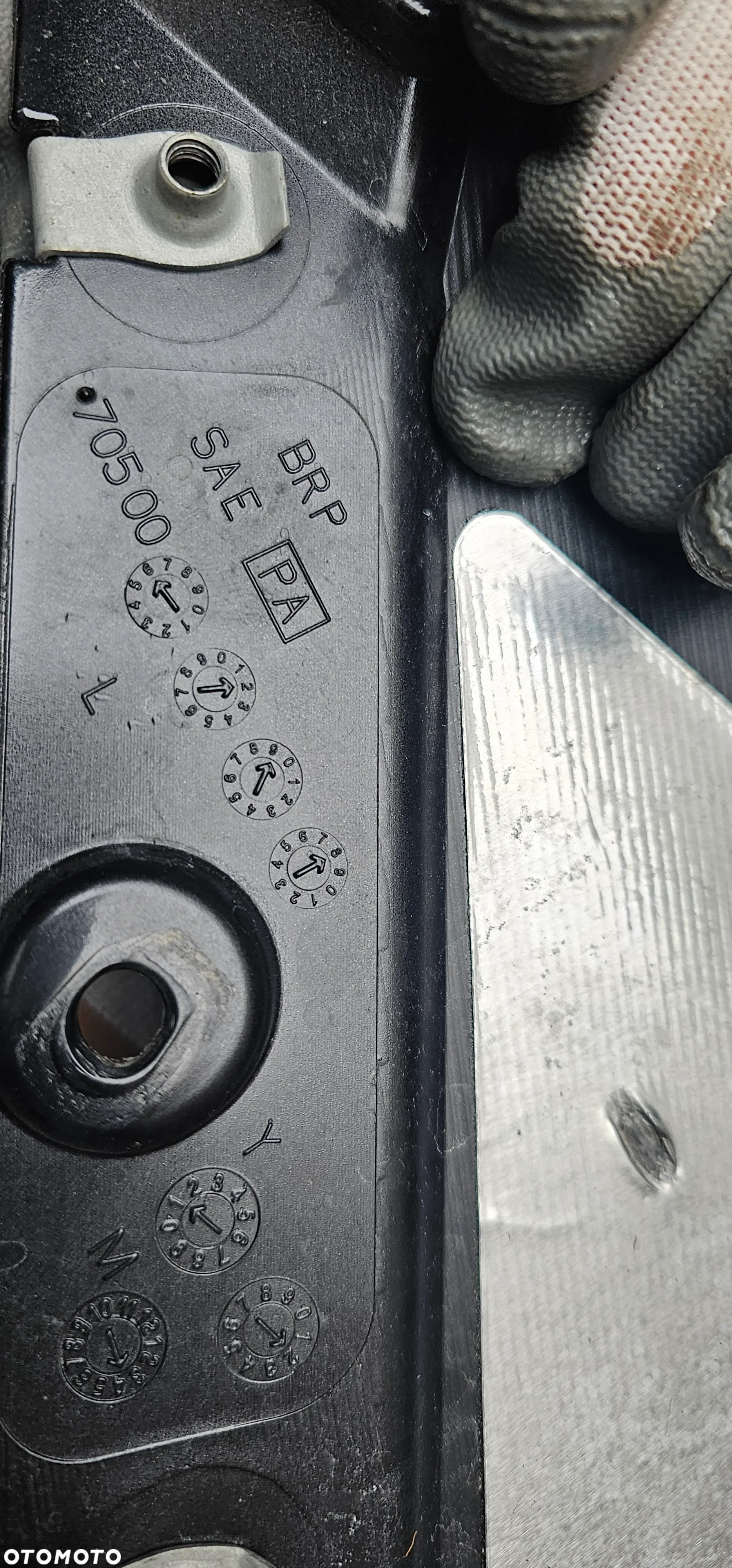 Osłona plastik owiewka boczek panel kierunkowskaz Can Am Spyder RS Rotax 990 12r. - 5