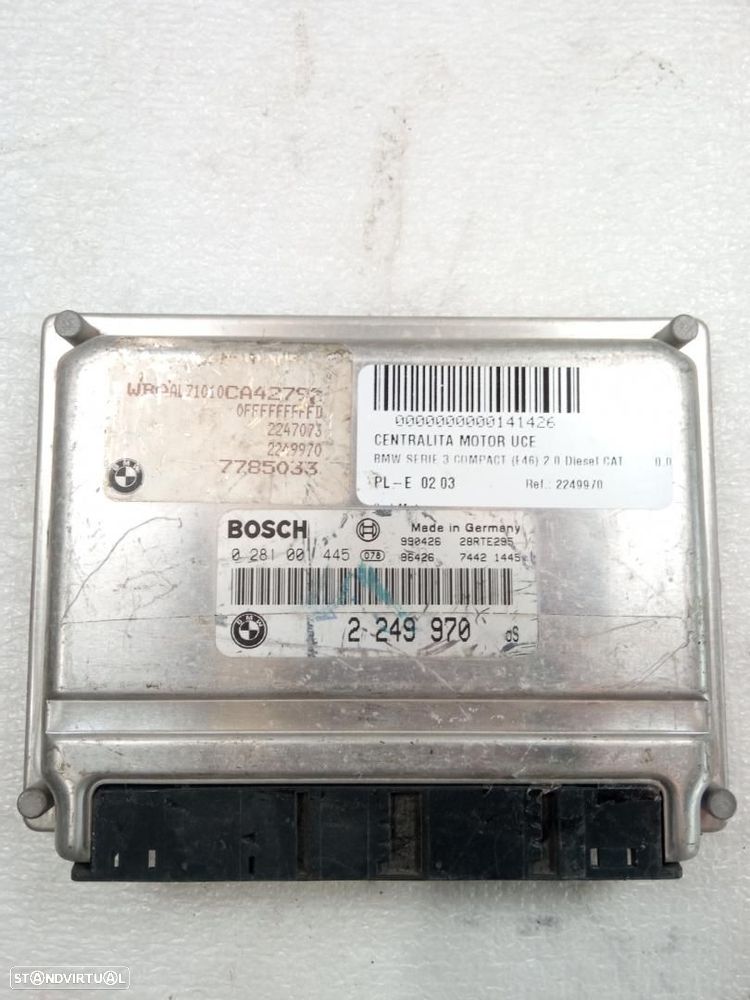 CENTRALINA DO MOTOR UCE BMW SERIE 3 COMPACTO E46 - 1