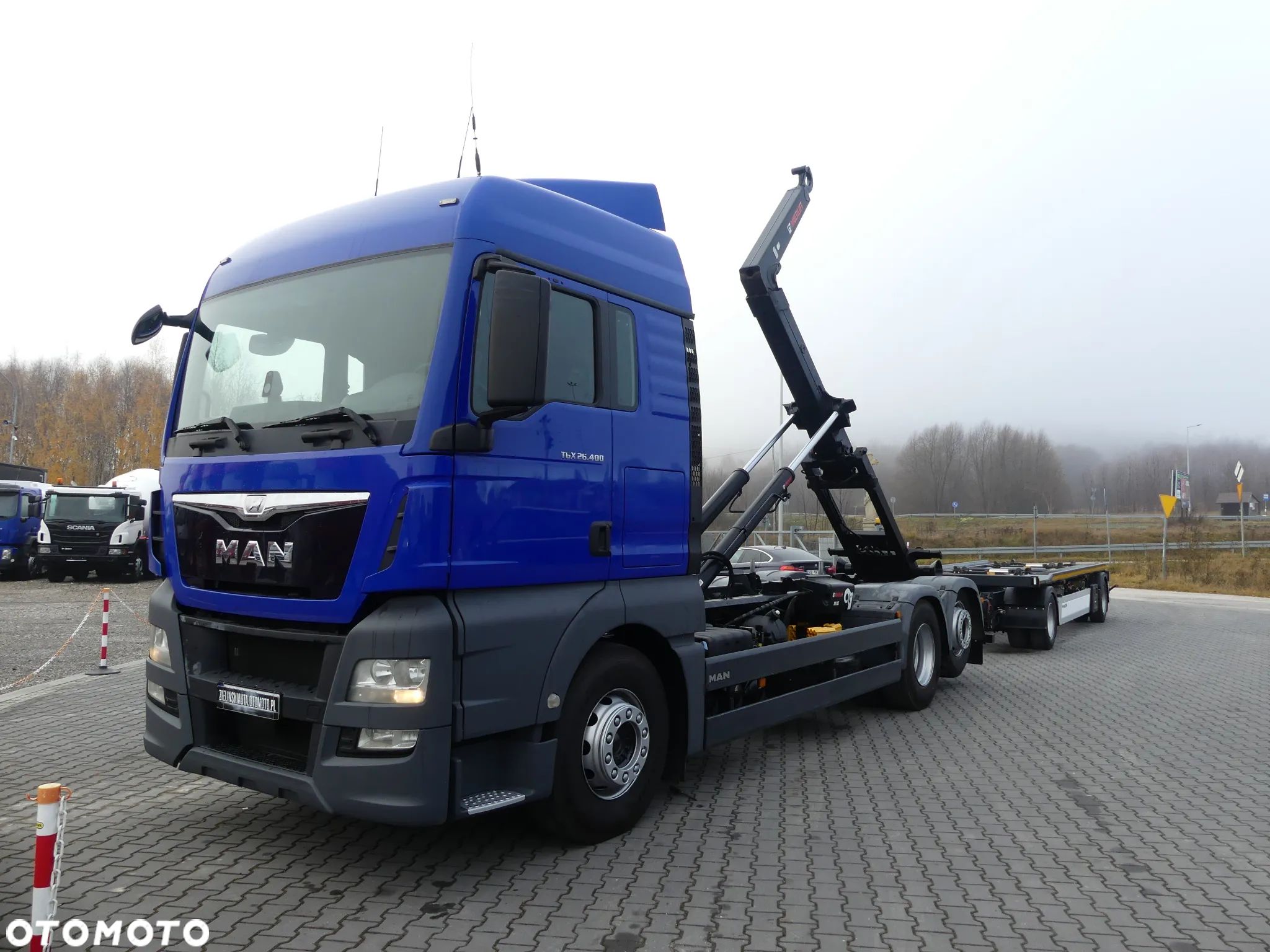 MAN TGX 26.400 / 6x2 / HAKOWIEC + PRZYCZEPA WIELTON 18T / EURO 6 / - 1