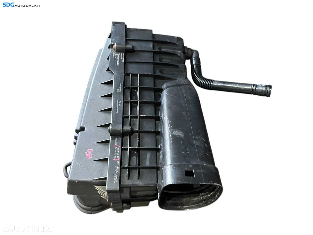 Carcasa Filtru Aer Skoda Octavia 2 2.0 TDI BMN BKD CEGA CLCA CLCB CFHC CFHF 2003 - 2015 Cod 3C0129607AS 3C0129601BH [B3732] - 6