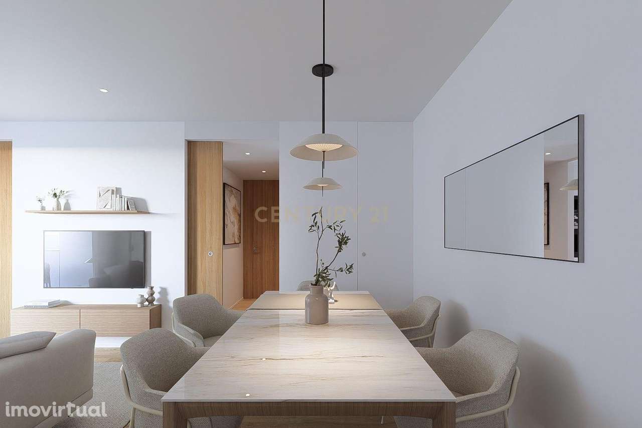 Condomínio do Sobreiro | T2 com 101m2 em Matosinhos, Senhora da Hora, - Grande imagem: 5/32