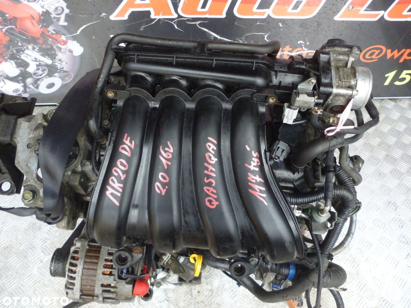 SILNIK NISSAN QASHQAI 2.0 16V MR20DE 117 TYS - 2