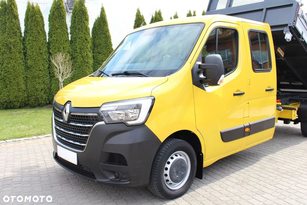 Renault MASTER / MOVANO / BRYGADÓWKA / DOKA / WYWROTKA / 6 OSÓB / POLSKI SALON / NISKI PRZEBIEG / - 8