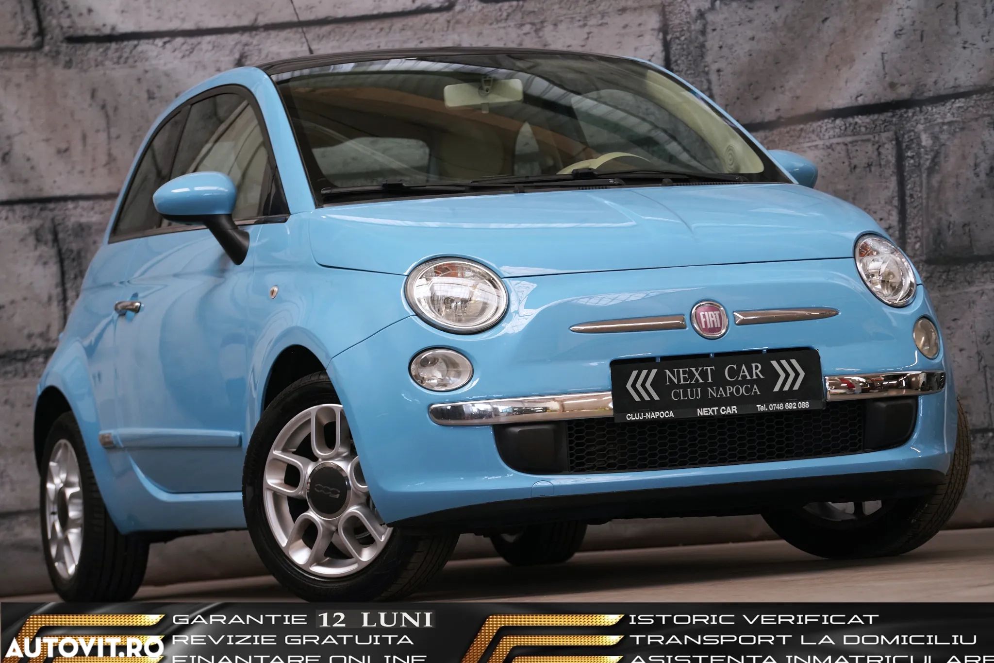Fiat 500 1.2 Dualogic Lounge - 1