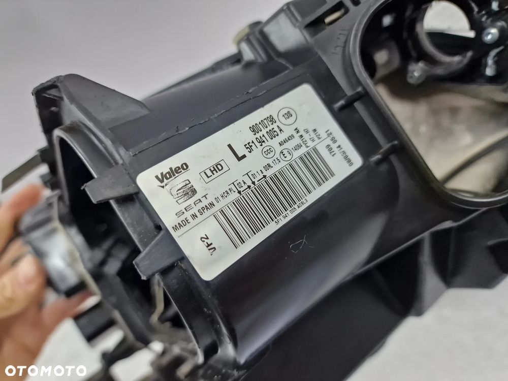 SEAT LEON 3 III 12- LEWA ZWYKŁA LAMPA PRZEDNIA PRZÓD , NR 5F1941005A , NR AUKCJI LA196 - 20